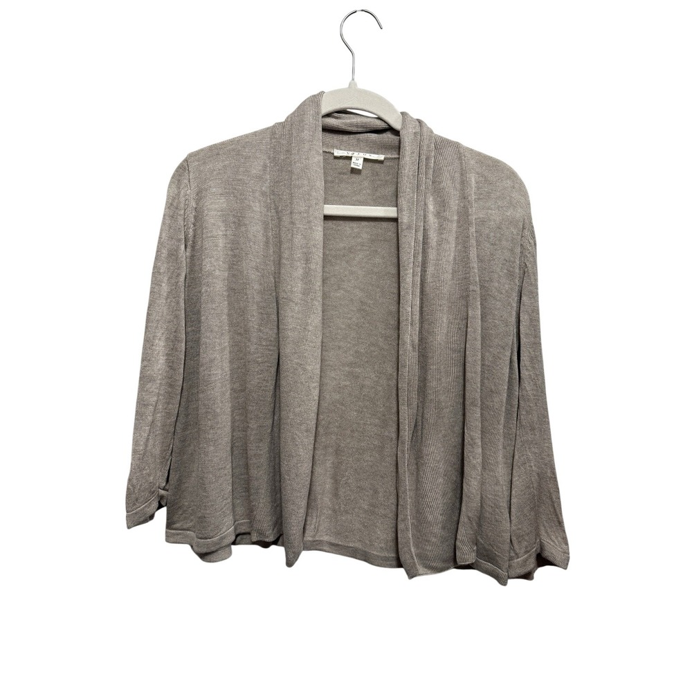 CYRUS Beige Open Front Knit‎ Cardigan Sweater M
